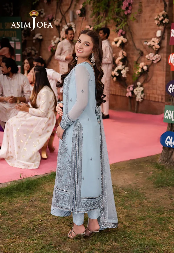 Asim Jofa Jag Mag Luxury Collection Unstitched AJMJ-15 - Image 6