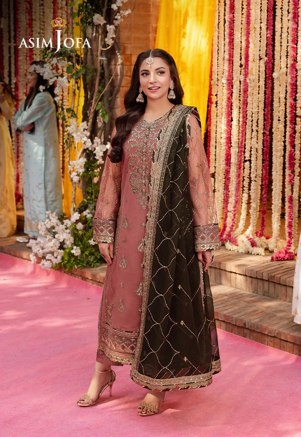 Asim Jofa Jag Mag Luxury Collection Unstitched AJMJ-17 - Image 2