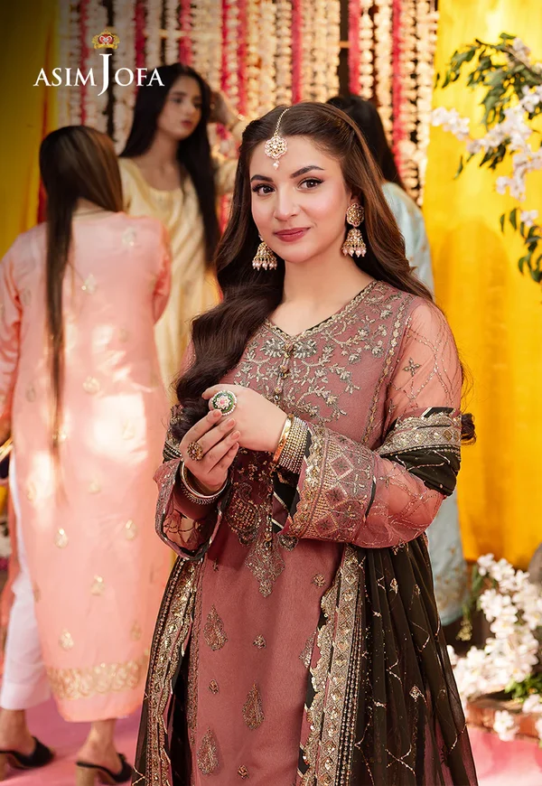 Asim Jofa Jag Mag Luxury Collection Unstitched AJMJ-17 - Image 7
