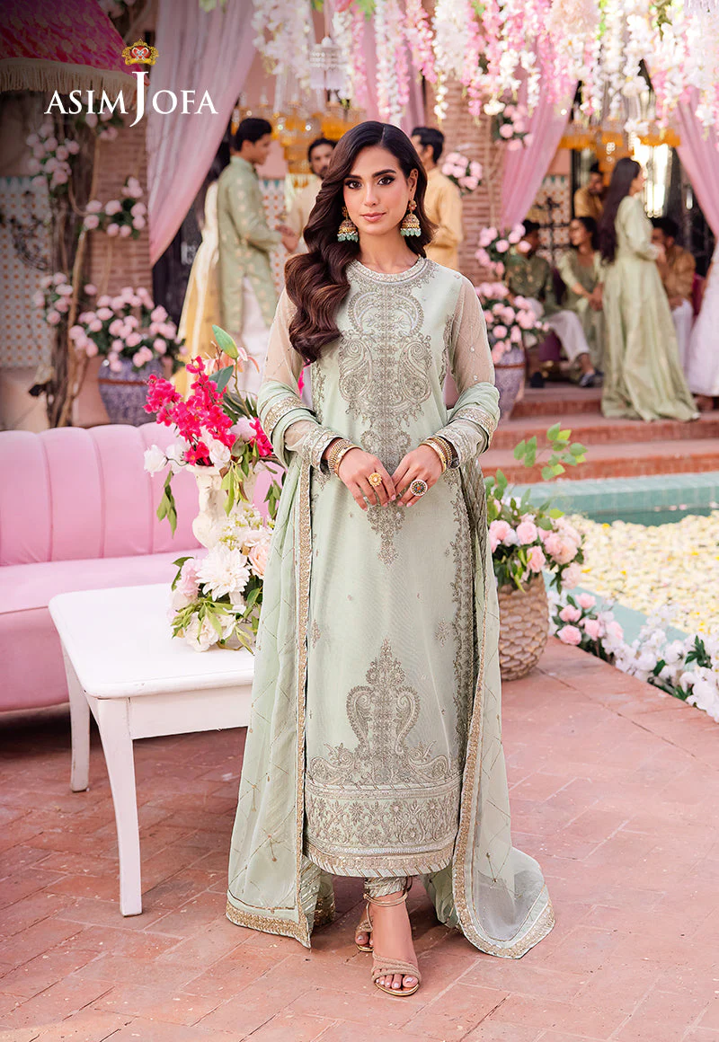 Asim Jofa Jag Mag Luxury Collection Unstitched AJMJ-18 - Image 4
