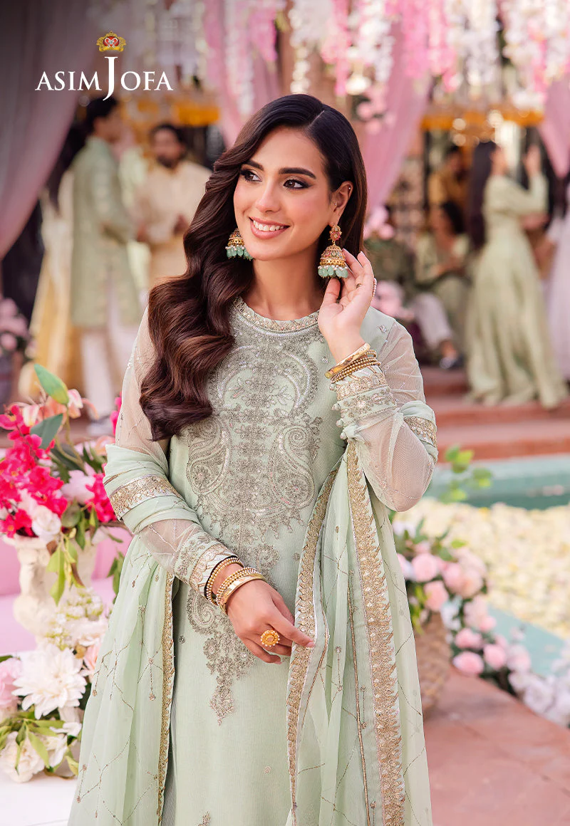 Asim Jofa Jag Mag Luxury Collection Unstitched AJMJ-18 - Image 5