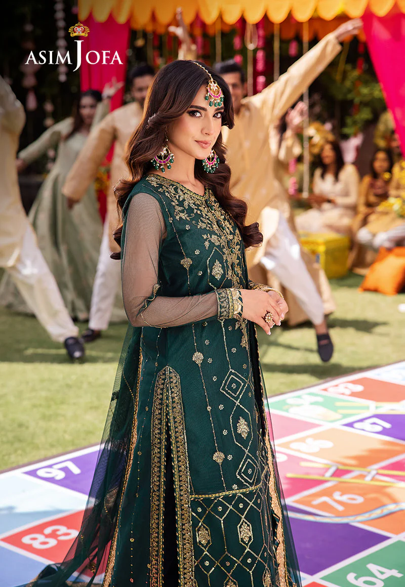 Asim Jofa Jag Mag Luxury Collection Unstitched AJMJ-23 - Image 2