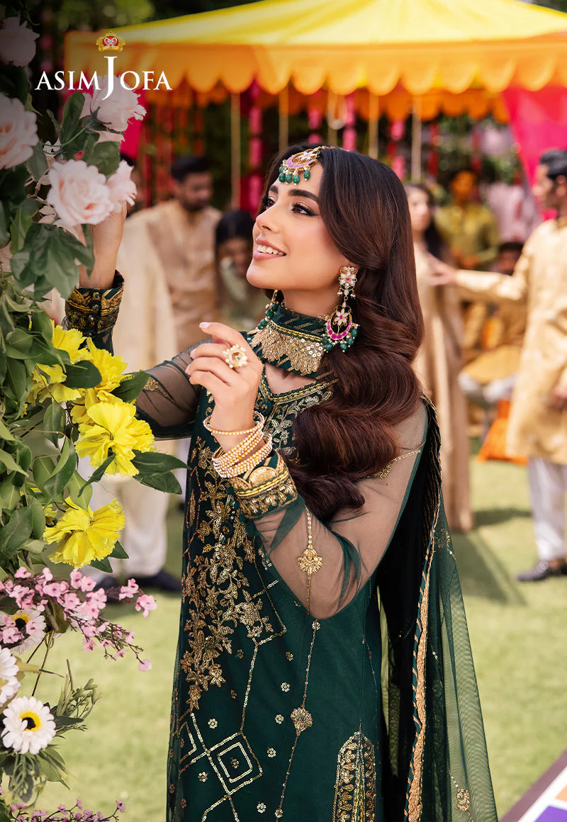 Asim Jofa Jag Mag Luxury Collection Unstitched AJMJ-23 - Image 5