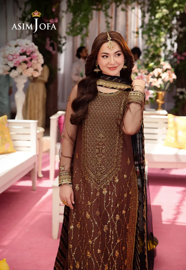 Asim Jofa Jag Mag Luxury Collection Unstitched AJMJ-24 - Image 3