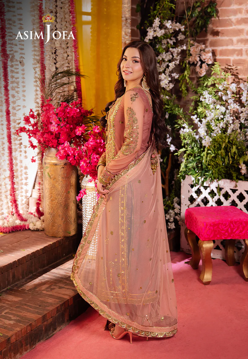 Asim Jofa Jag Mag Luxury Collection Unstitched AJMJ-25 - Image 5