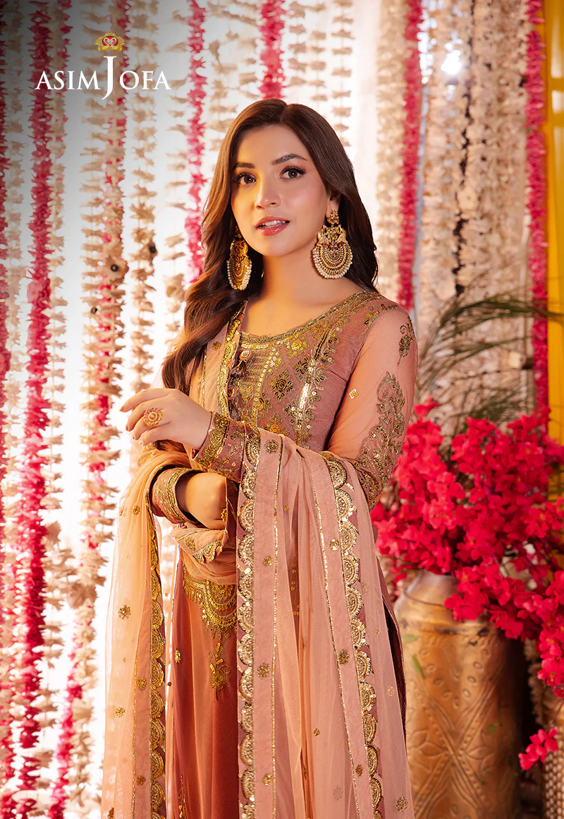 Asim Jofa Jag Mag Luxury Collection Unstitched AJMJ-25 - Image 8