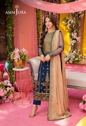 Asim Jofa Jag Mag Luxury Collection Unstitched AJMJ-26