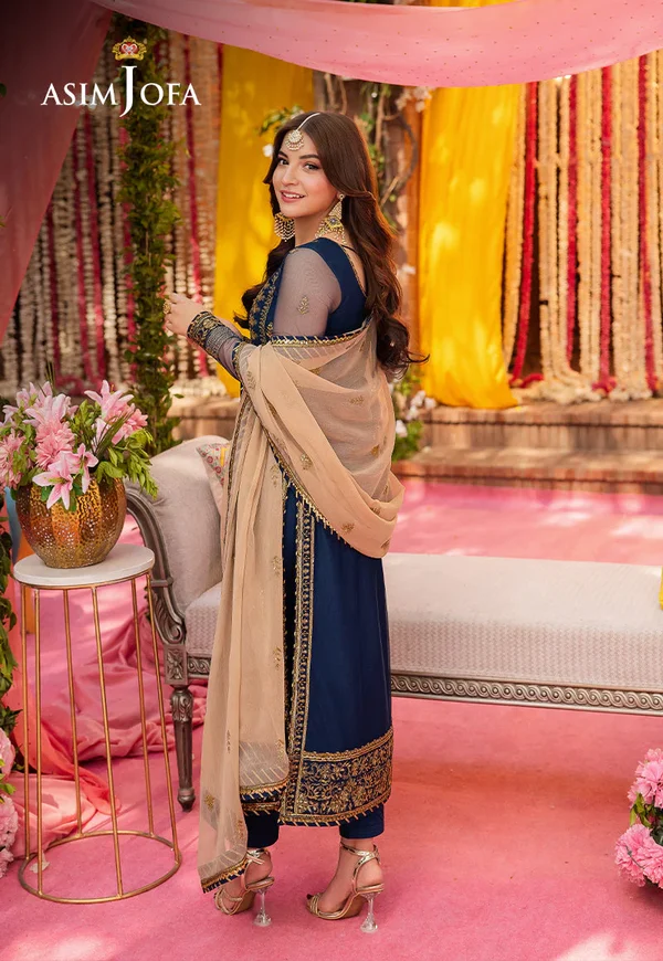 Asim Jofa Jag Mag Luxury Collection Unstitched AJMJ-26 - Image 2