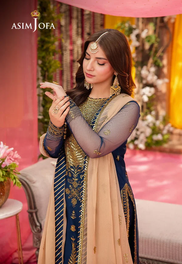 Asim Jofa Jag Mag Luxury Collection Unstitched AJMJ-26 - Image 5