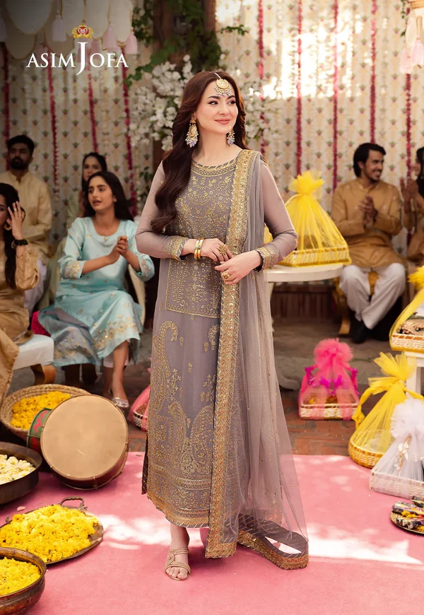 Asim Jofa Jag Mag Luxury Collection Unstitched AJMJ-27 - Image 4