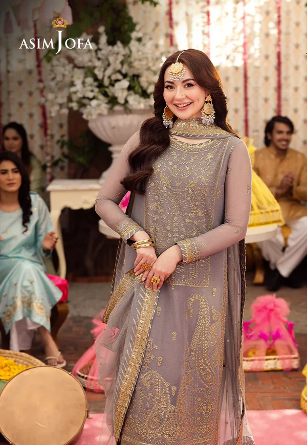 Asim Jofa Jag Mag Luxury Collection Unstitched AJMJ-27 - Image 5