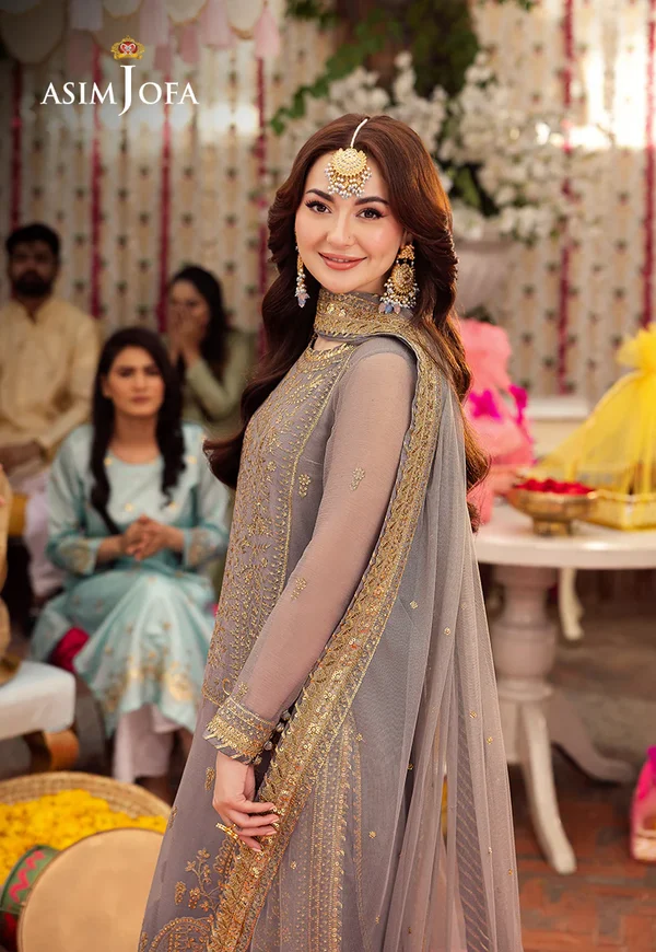 Asim Jofa Jag Mag Luxury Collection Unstitched AJMJ-27 - Image 7