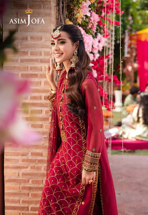 Asim Jofa Jag Mag Luxury Collection Unstitched AJMJ-28 - Image 5