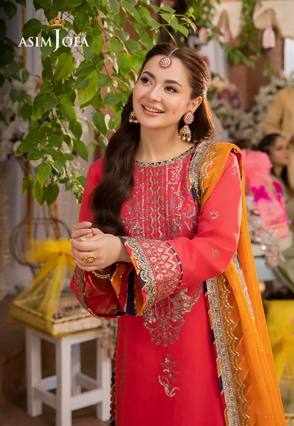 Asim Jofa Jag Mag Luxury Collection Unstitched AJMJ-29 - Image 3