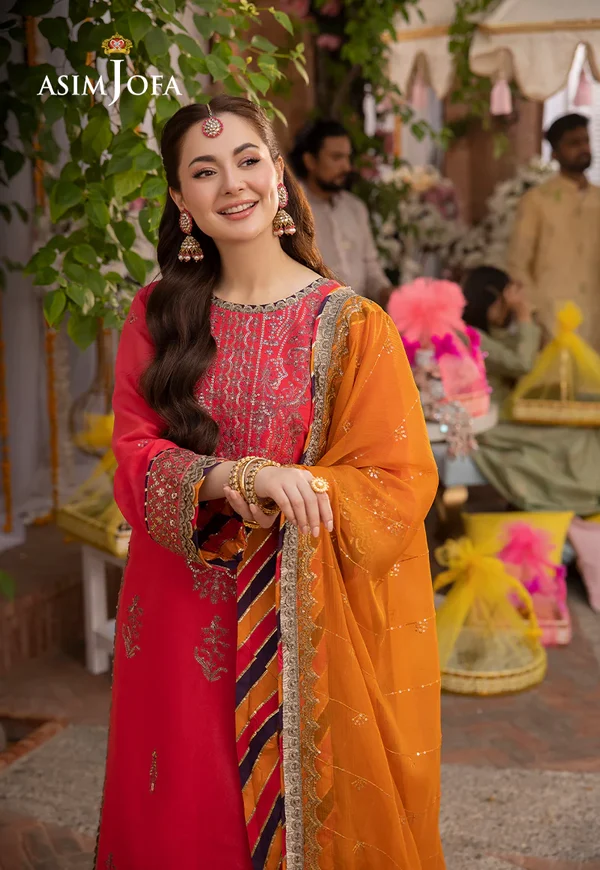 Asim Jofa Jag Mag Luxury Collection Unstitched AJMJ-29 - Image 5