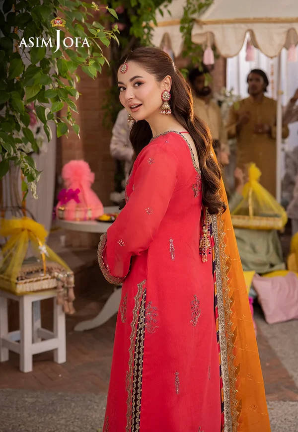 Asim Jofa Jag Mag Luxury Collection Unstitched AJMJ-29 - Image 6