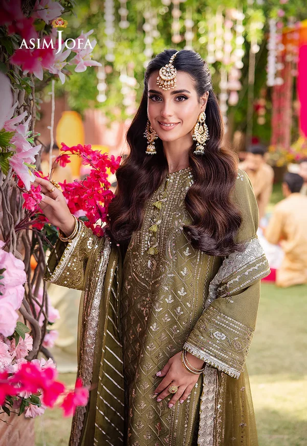 Asim Jofa Jag Mag Luxury Collection Unstitched AJMJ-30 - Image 10