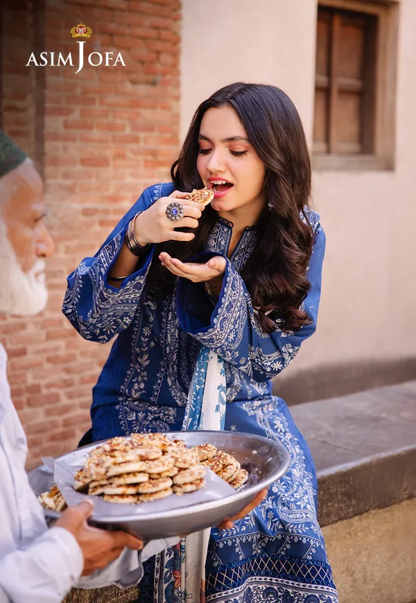 Asim Jofa Prints Latest Collection Unstitched 2024 AJBB-02 - Image 6
