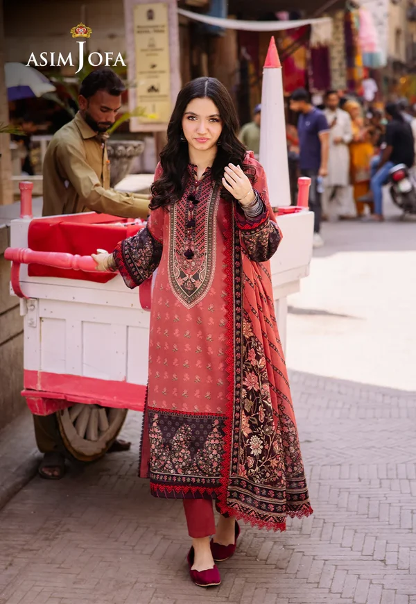 Asim Jofa Prints Latest Collection Unstitched 2024 AJBB-16