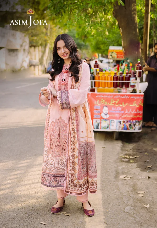 Asim Jofa Prints Latest Collection Unstitched 2024 AJBB-20