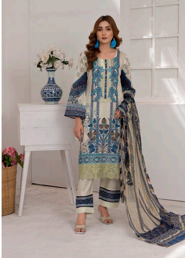 Soni Dresses Luxury Embroidered Lawn Readymade Vol SD44-D3