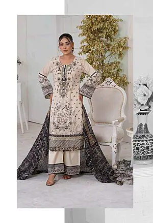 Soni Dresses Luxury Embroidered Lawn Readymade Vol SD44-D6