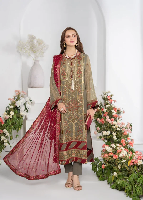 Strawberry Noor-e-Jahaan Luxury Festive Collection ST-V2-D2