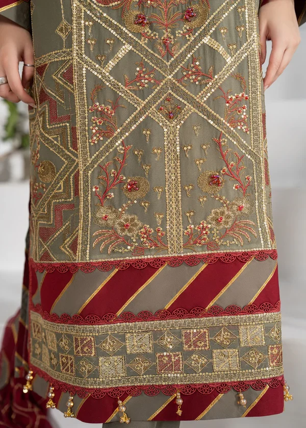 Strawberry Noor-e-Jahaan Luxury Festive Collection ST-V2-D2 - Image 4