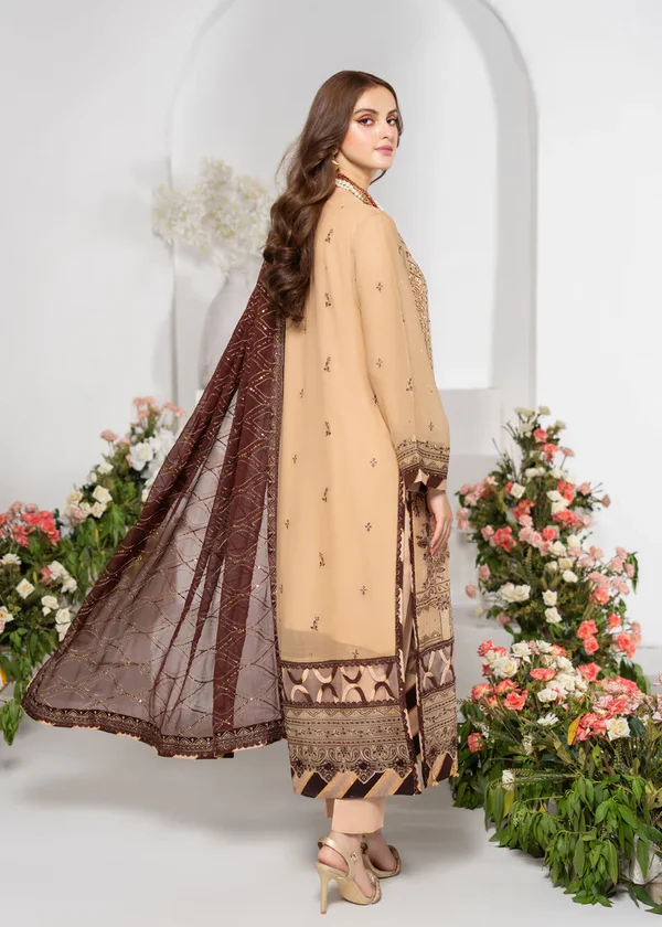 Strawberry Noor-e-Jahaan Luxury Festive Collection ST-V2-D3 - Image 3