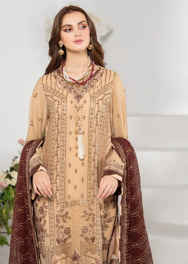 Strawberry Noor-e-Jahaan Luxury Festive Collection ST-V2-D3 - Image 4
