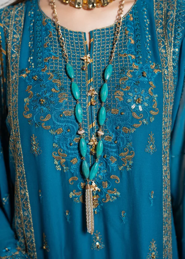 Strawberry Noor-e-Jahaan Luxury Festive Collection ST-V2-D4 - Image 4
