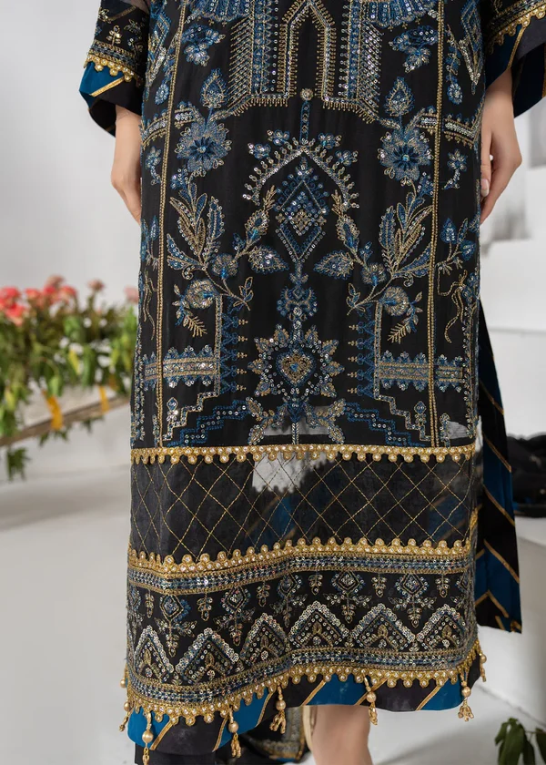 Strawberry Noor-e-Jahaan Luxury Festive Collection ST-V2-D5 - Image 7