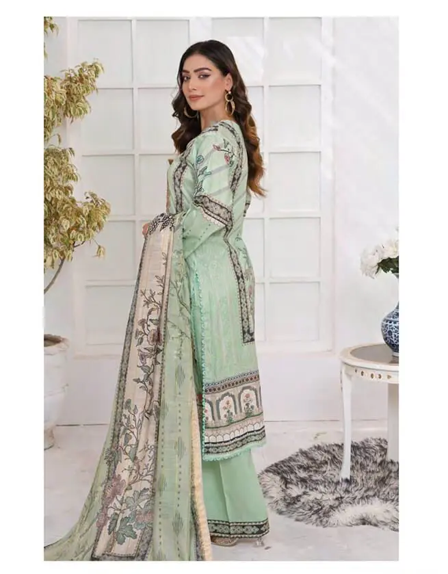 Soni Dresses Luxury Embroidered Lawn Readymade Vol SD44-D4 - Image 4