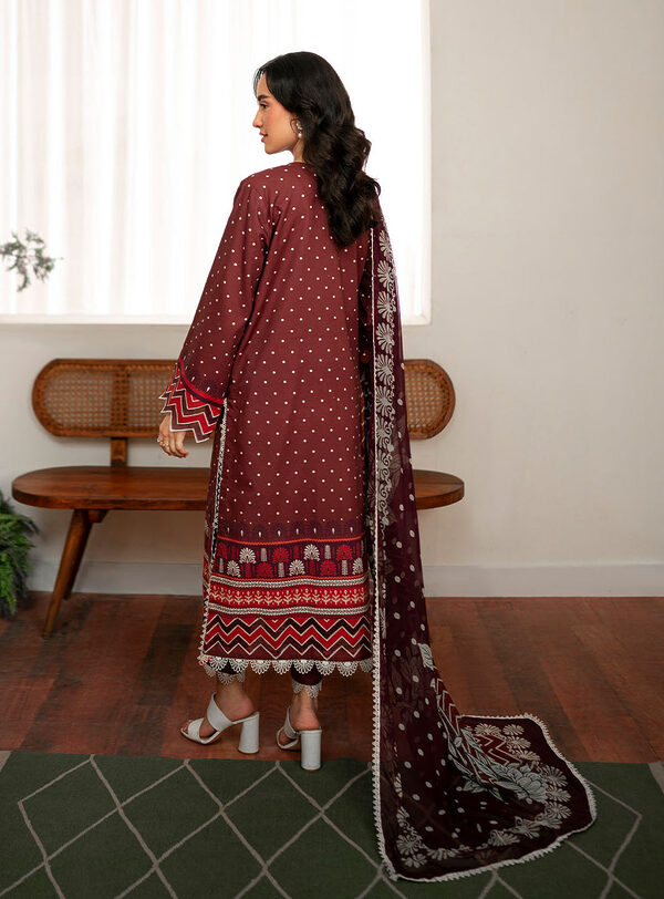 Nova- Roheenaz Selene Fall Cambric Collection Unstitched - Image 5