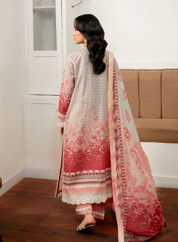 Robin-Roheenaz Selene Fall Cambric Collection Unstitched - Image 4