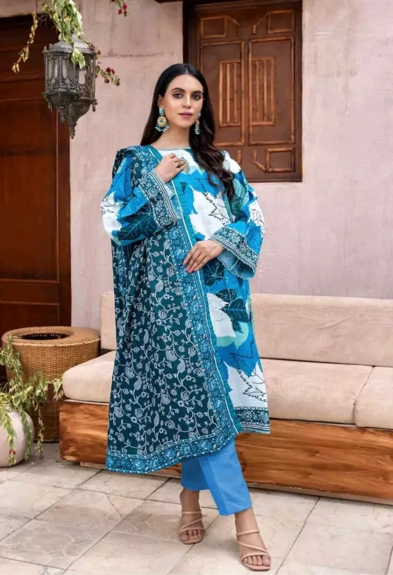Zesh Printed Khaddar Winter Collection Unstitched D5