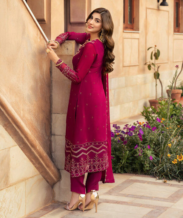 Merakish Luxury Sequins Embroidered Chiffon -Aiza - Image 9