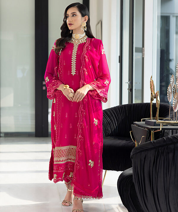 Merakish luxury chiffon-french rose