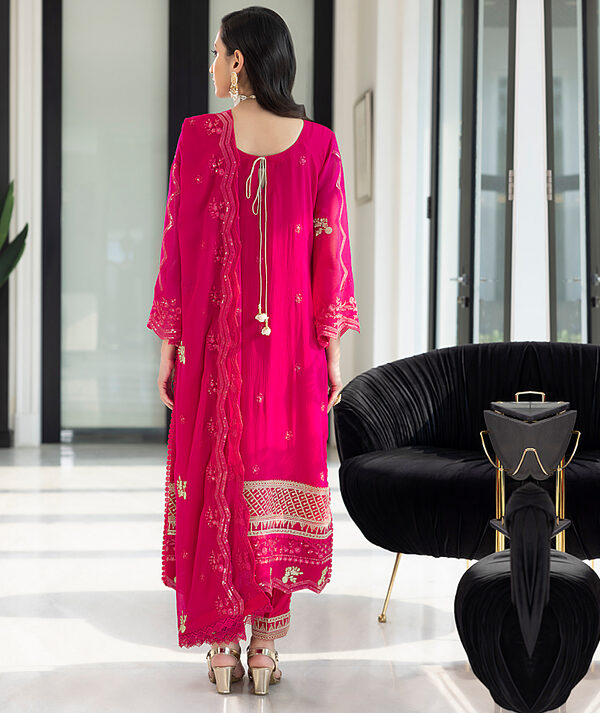 Merakish luxury chiffon-french rose