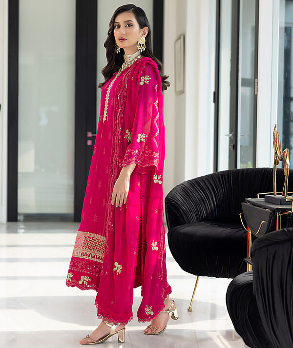 Merakish luxury chiffon-french rose