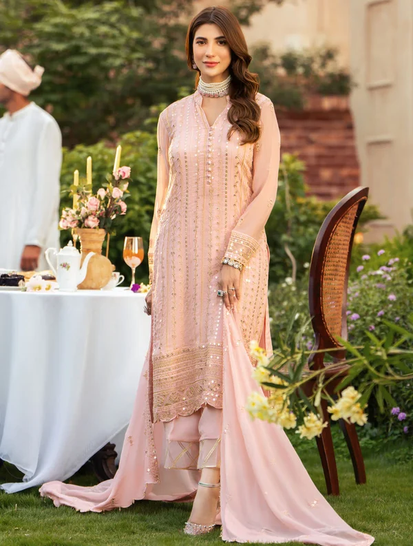 Afsanay By Shahzeb Textiles Luxury Chiffon Collection- IRA - Image 7