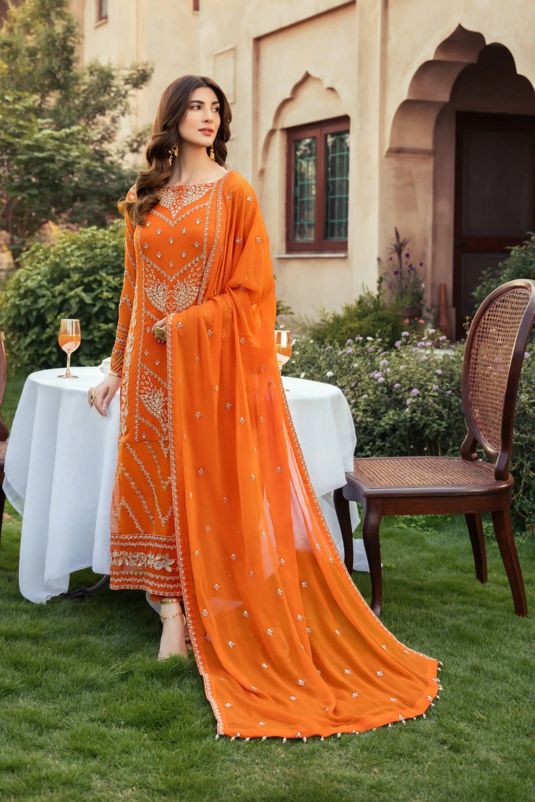 Afsanay By Shahzeb Textiles Luxury Chiffon Collection-ZEINA - Image 4