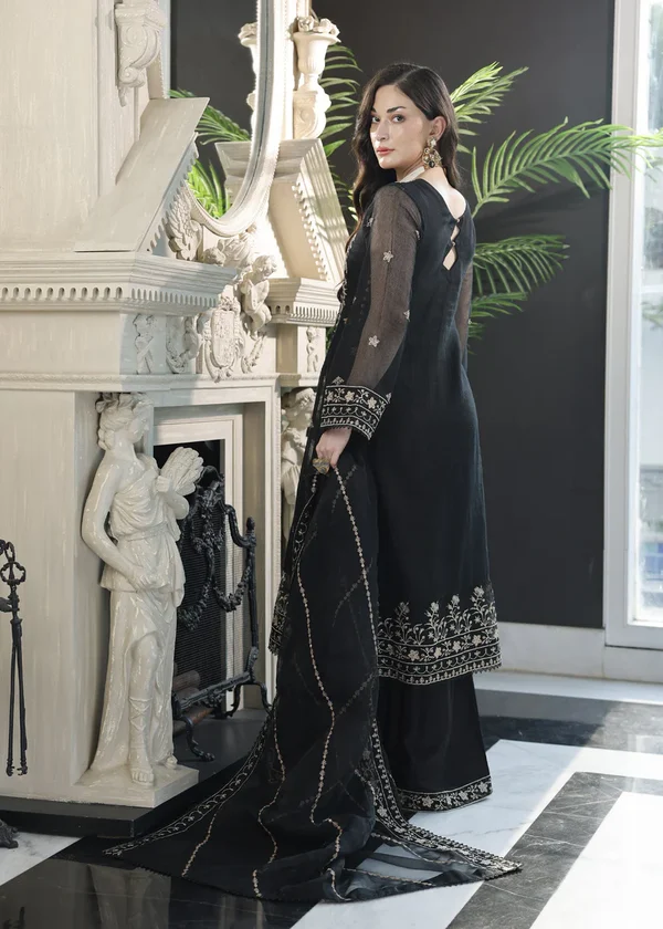 merakish khaadi net midnight black 5