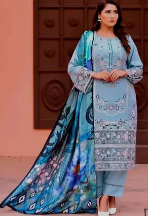 Luxury Embroidered Dhanak UB-D6
