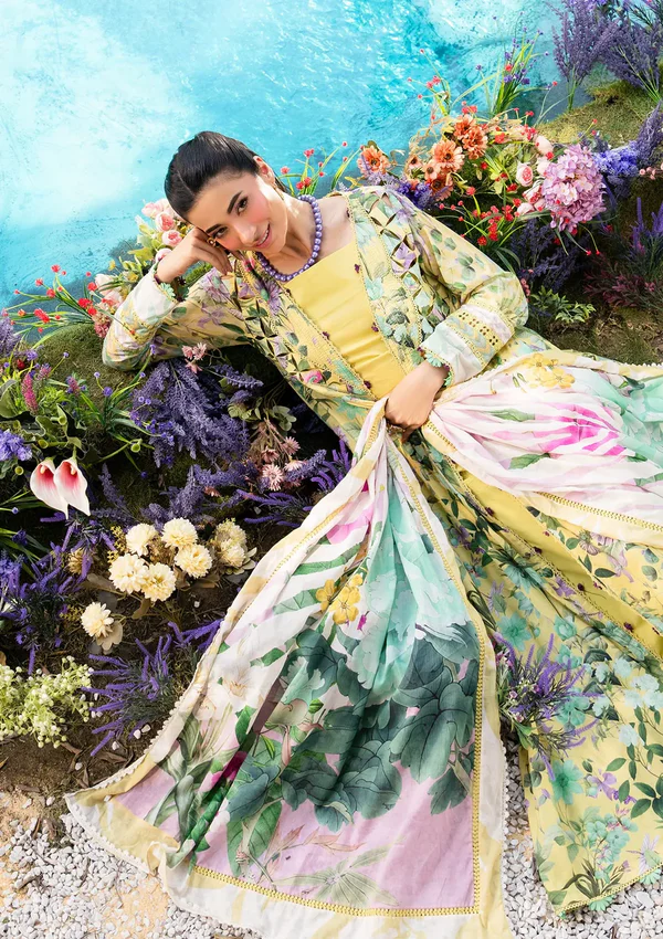 Elaf prints 25 EPS-7A DAISY FIELDS 8
