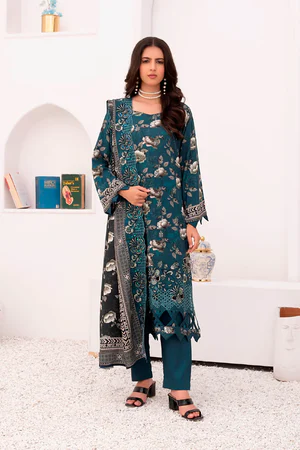 Lamisah Bin Naeem Staple Bana Dora Royal Embroidery D-05