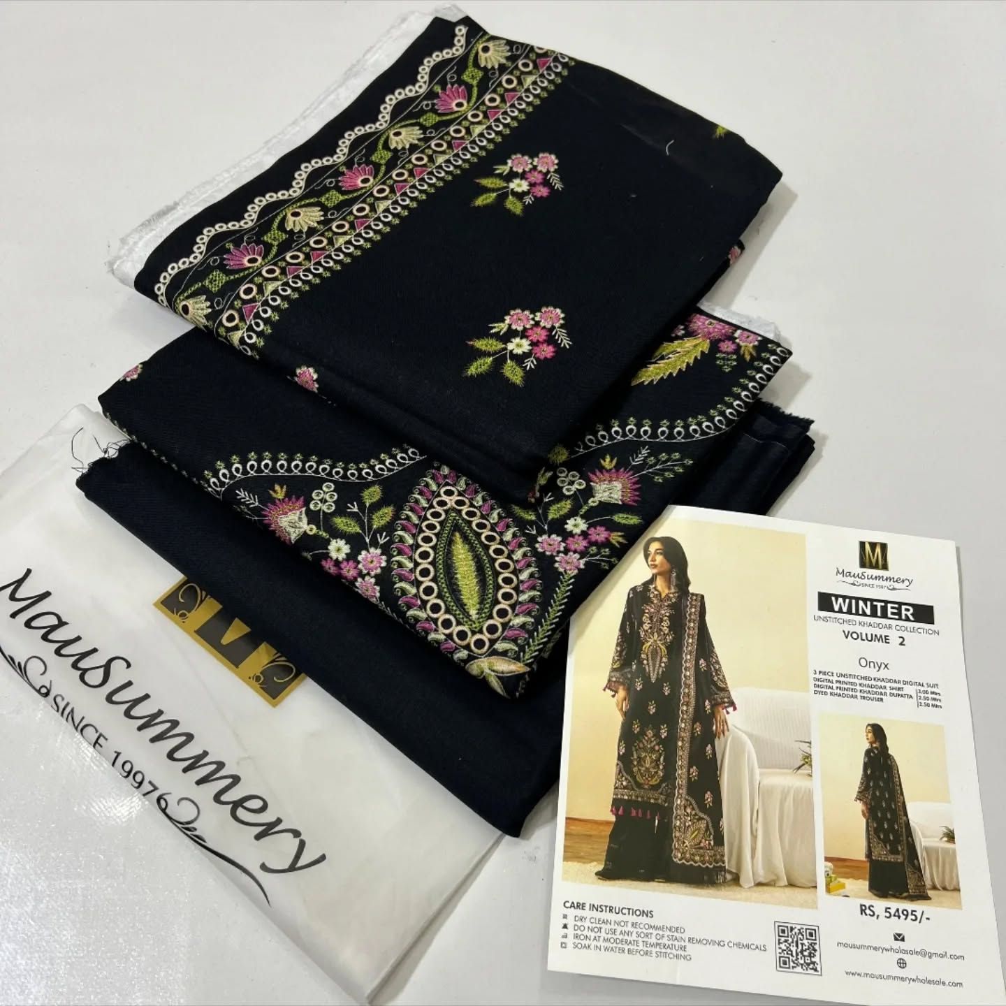 Mausummery khaddar Onyx 13