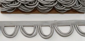 D11B D shape silky lace dark grey 10
