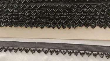 D16A black lace pearls 9